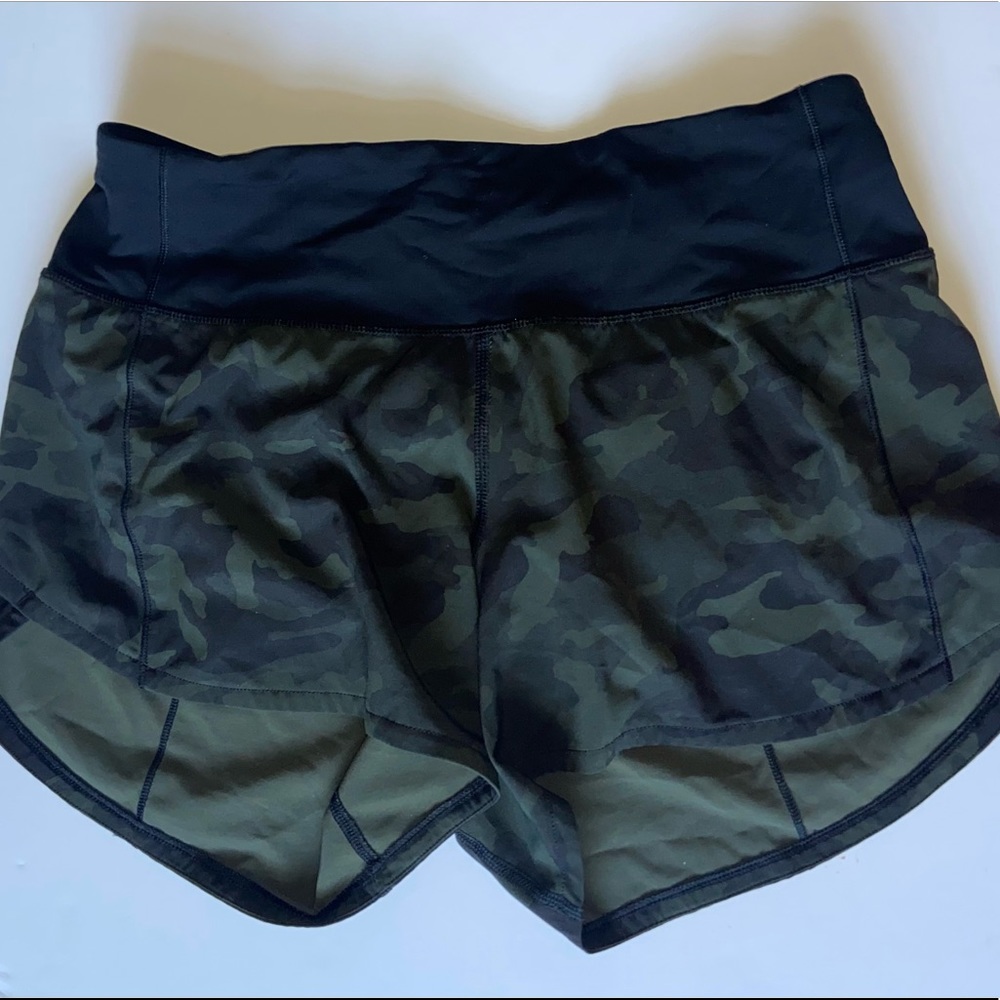 Green Camo Lululemon Speed ups!
